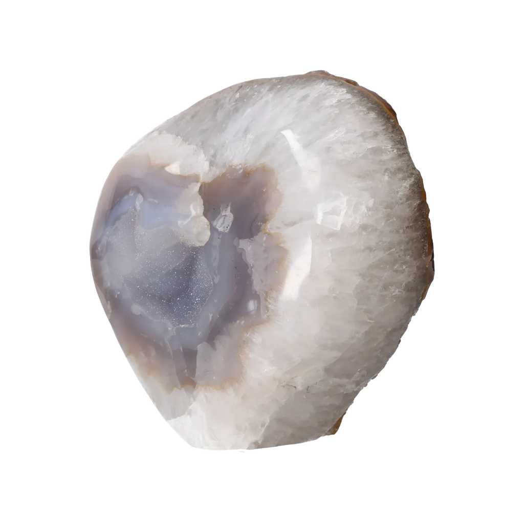 Agate Geode with Quartz Cut Base 10000428