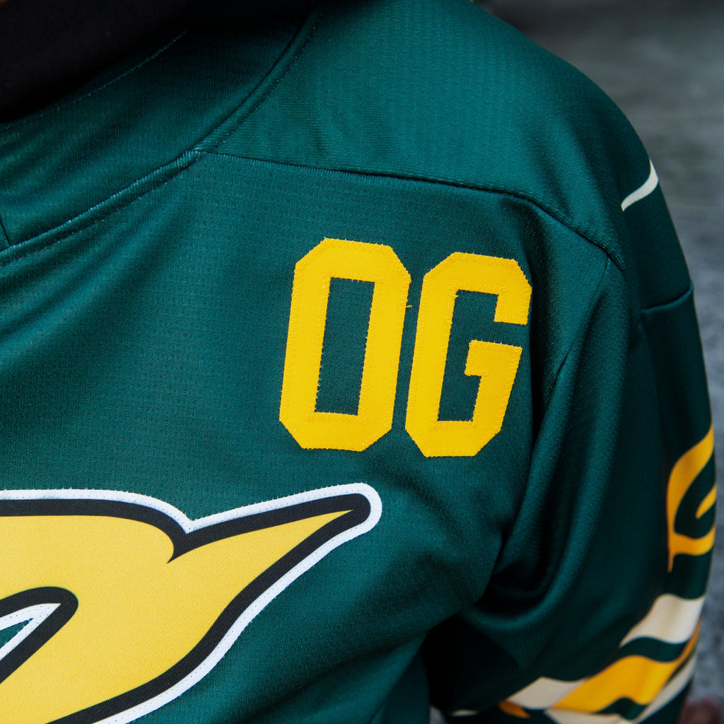 GLD Green and Yellow Hockey Jersey