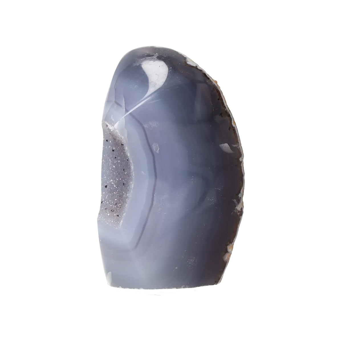 Agate Geode with Quartz Cut Base 10000395