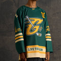 GLD Green and Yellow Hockey Jersey