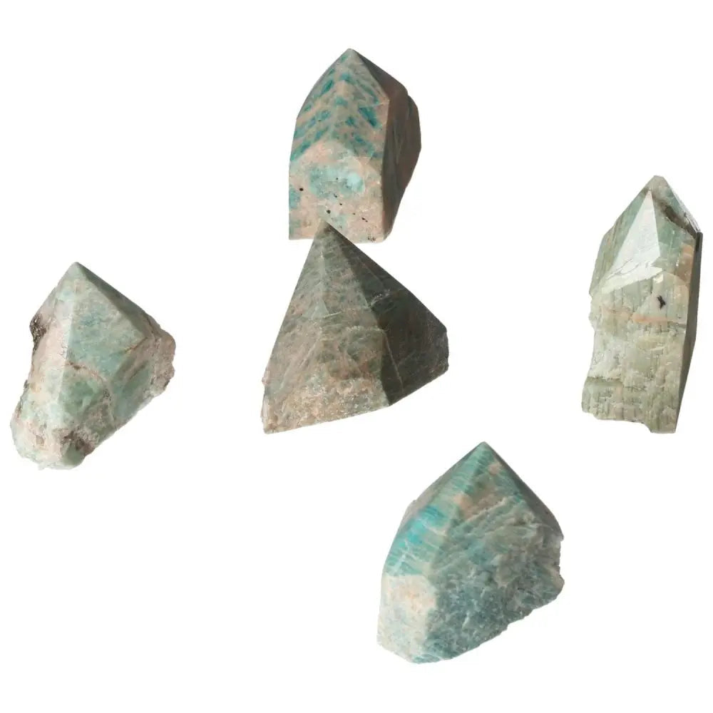 Amazonite Semi-polished Point 575201